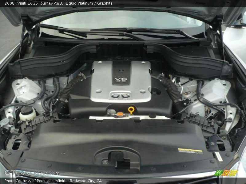 Liquid Platinum / Graphite 2008 Infiniti EX 35 Journey AWD