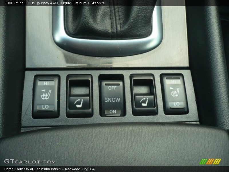 Liquid Platinum / Graphite 2008 Infiniti EX 35 Journey AWD