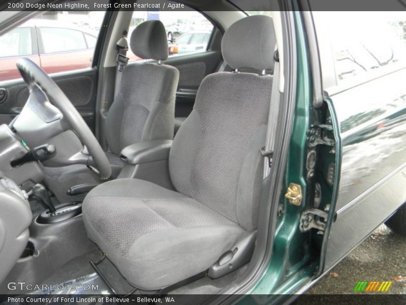 Forest Green Pearlcoat / Agate 2000 Dodge Neon Highline