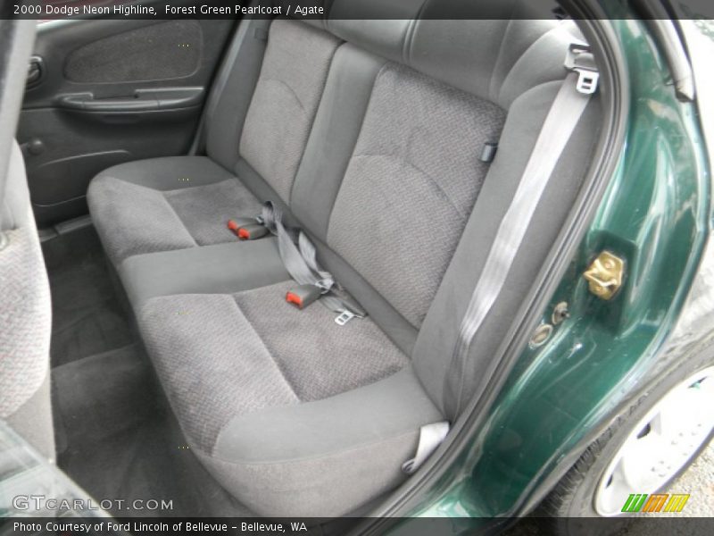 Forest Green Pearlcoat / Agate 2000 Dodge Neon Highline