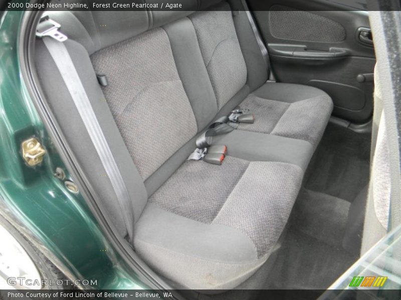 Forest Green Pearlcoat / Agate 2000 Dodge Neon Highline