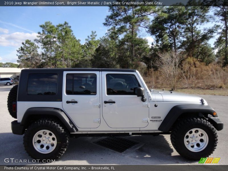 Custom Wheels of 2010 Wrangler Unlimited Sport