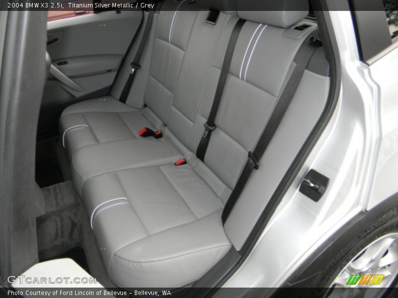 Titanium Silver Metallic / Grey 2004 BMW X3 2.5i