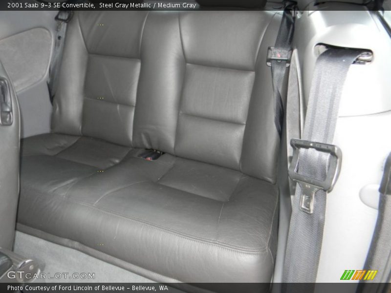 Rear Seat of 2001 9-3 SE Convertible