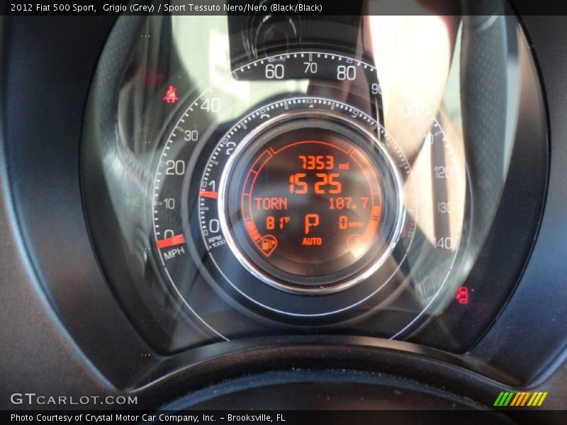  2012 500 Sport Sport Gauges