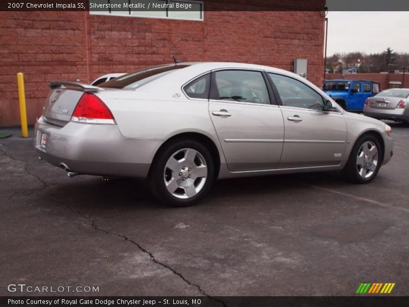 Silverstone Metallic / Neutral Beige 2007 Chevrolet Impala SS