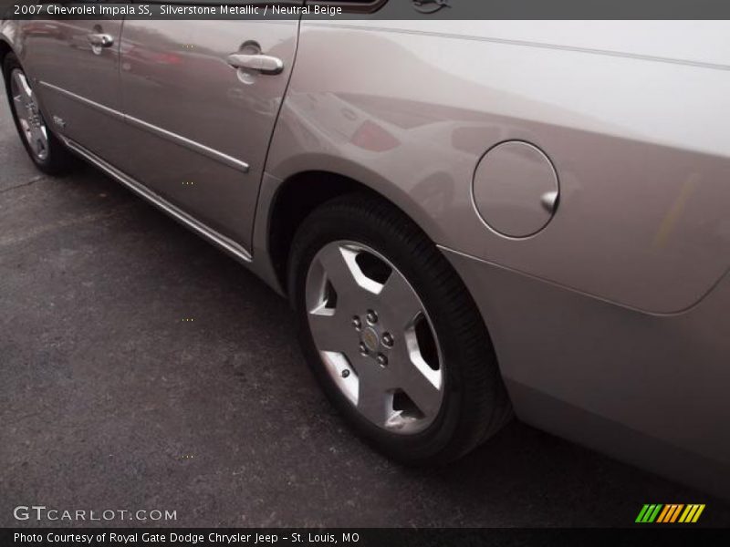 Silverstone Metallic / Neutral Beige 2007 Chevrolet Impala SS
