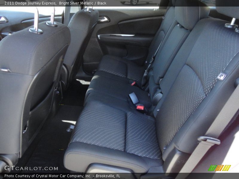 Bright Silver Metallic / Black 2011 Dodge Journey Express