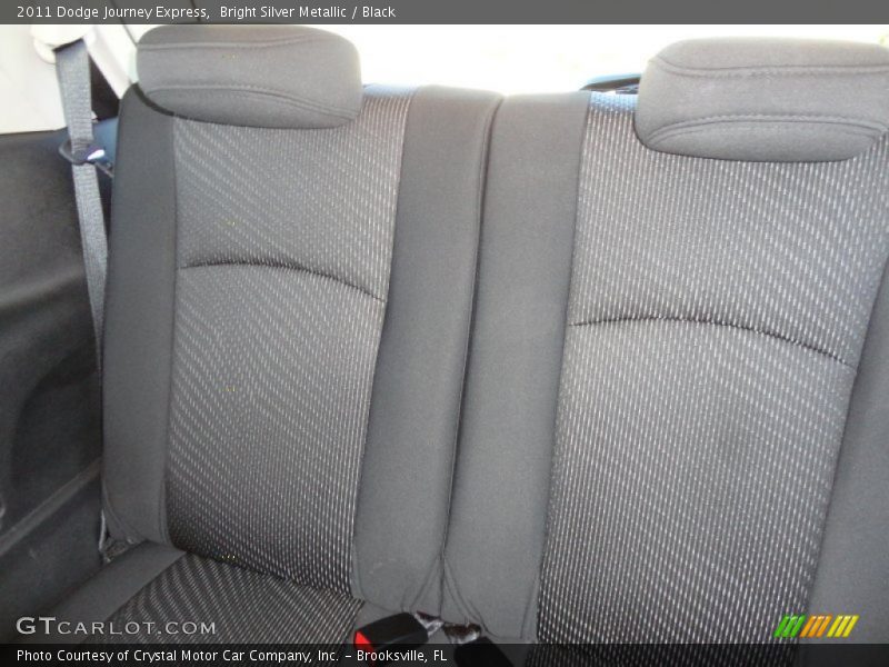 Bright Silver Metallic / Black 2011 Dodge Journey Express