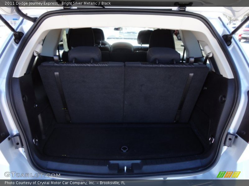 Bright Silver Metallic / Black 2011 Dodge Journey Express