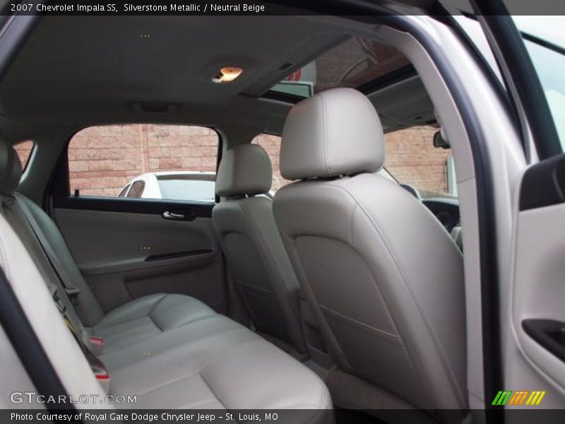 Silverstone Metallic / Neutral Beige 2007 Chevrolet Impala SS