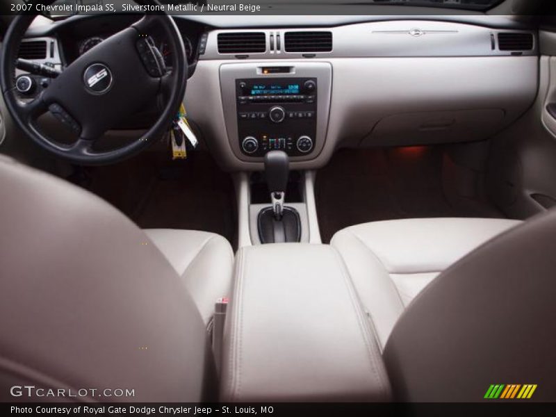 Silverstone Metallic / Neutral Beige 2007 Chevrolet Impala SS