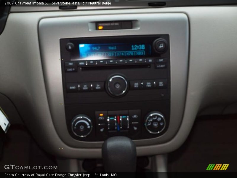 Silverstone Metallic / Neutral Beige 2007 Chevrolet Impala SS