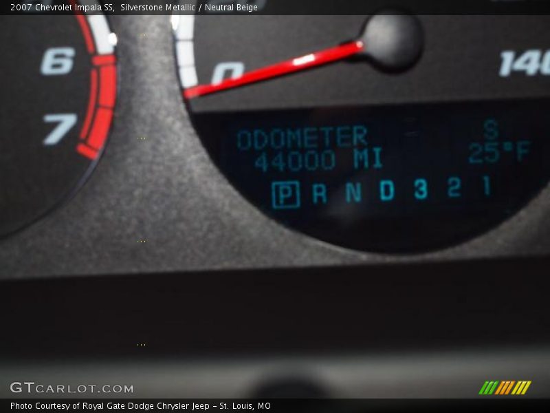 Silverstone Metallic / Neutral Beige 2007 Chevrolet Impala SS