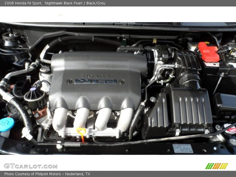 Nighthawk Black Pearl / Black/Grey 2008 Honda Fit Sport