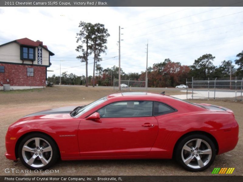 Victory Red / Black 2011 Chevrolet Camaro SS/RS Coupe