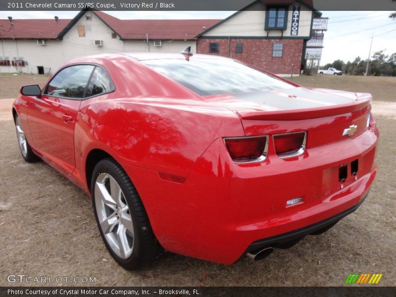 Victory Red / Black 2011 Chevrolet Camaro SS/RS Coupe
