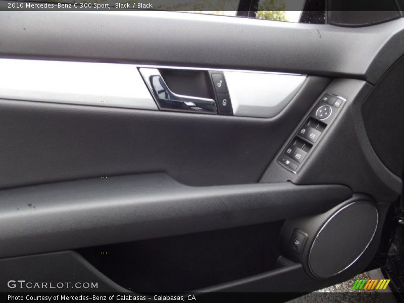 Black / Black 2010 Mercedes-Benz C 300 Sport