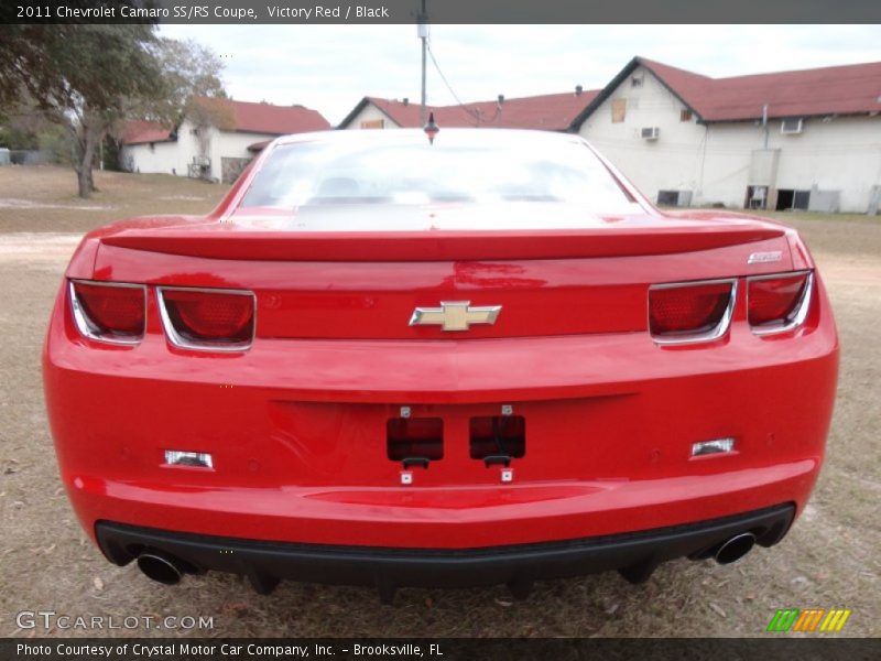 Victory Red / Black 2011 Chevrolet Camaro SS/RS Coupe