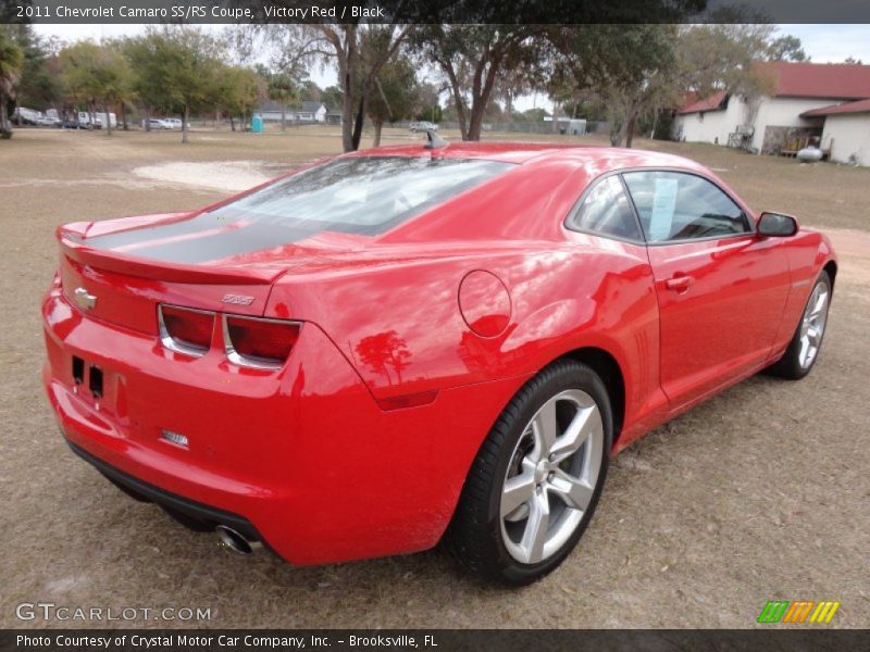 Victory Red / Black 2011 Chevrolet Camaro SS/RS Coupe