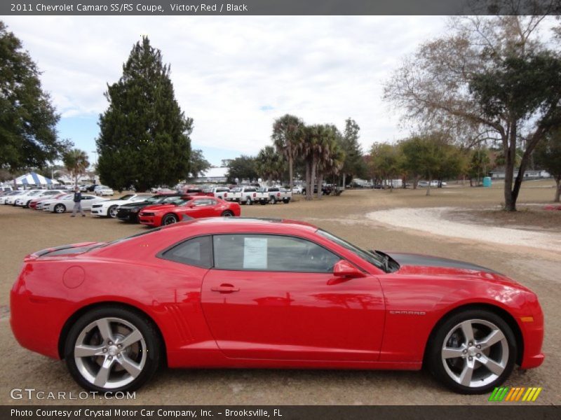Victory Red / Black 2011 Chevrolet Camaro SS/RS Coupe
