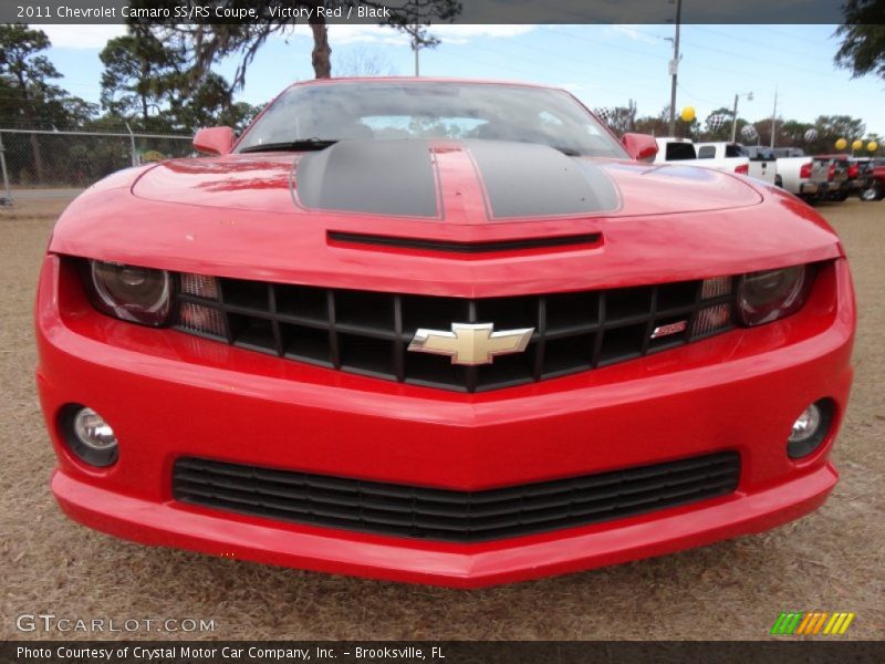 Victory Red / Black 2011 Chevrolet Camaro SS/RS Coupe