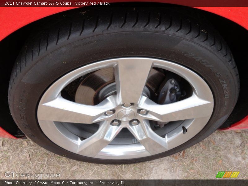 Victory Red / Black 2011 Chevrolet Camaro SS/RS Coupe