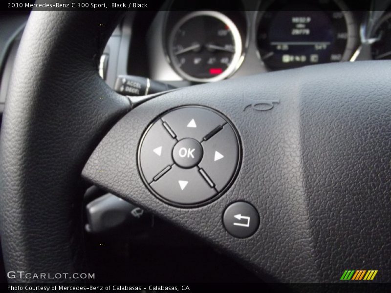 Black / Black 2010 Mercedes-Benz C 300 Sport