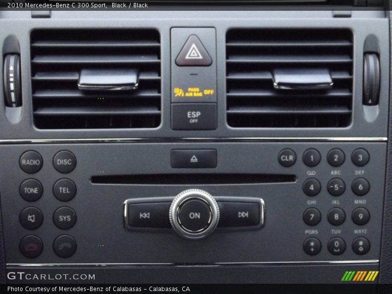 Black / Black 2010 Mercedes-Benz C 300 Sport