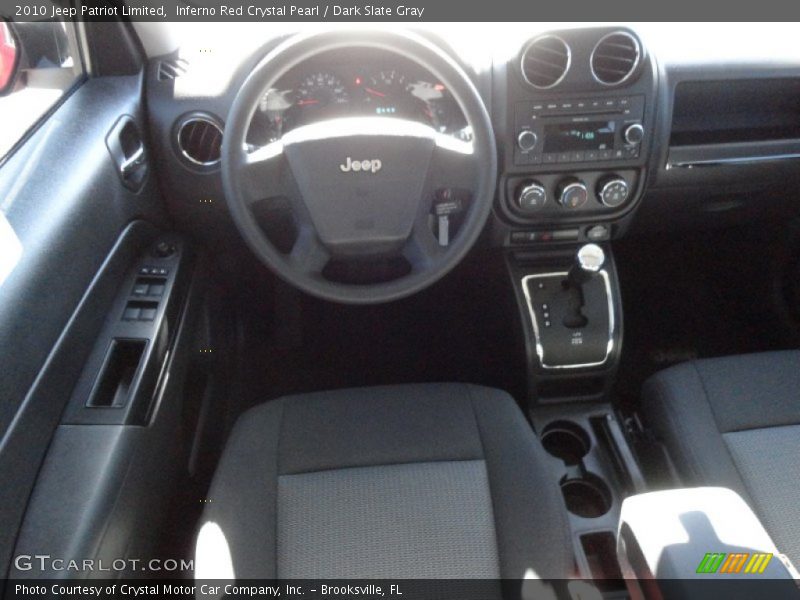Inferno Red Crystal Pearl / Dark Slate Gray 2010 Jeep Patriot Limited
