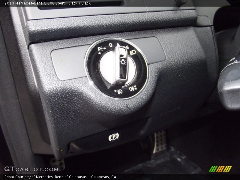 Black / Black 2010 Mercedes-Benz C 300 Sport