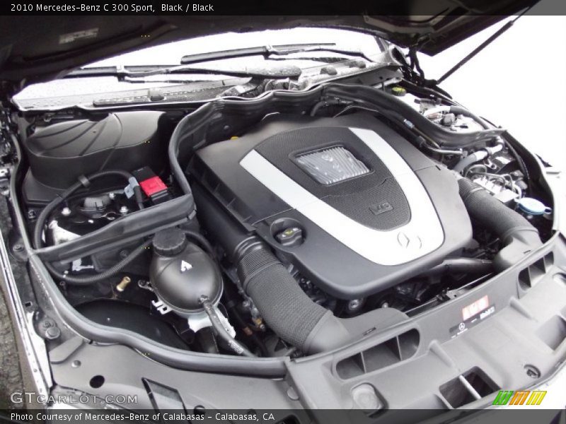 Black / Black 2010 Mercedes-Benz C 300 Sport