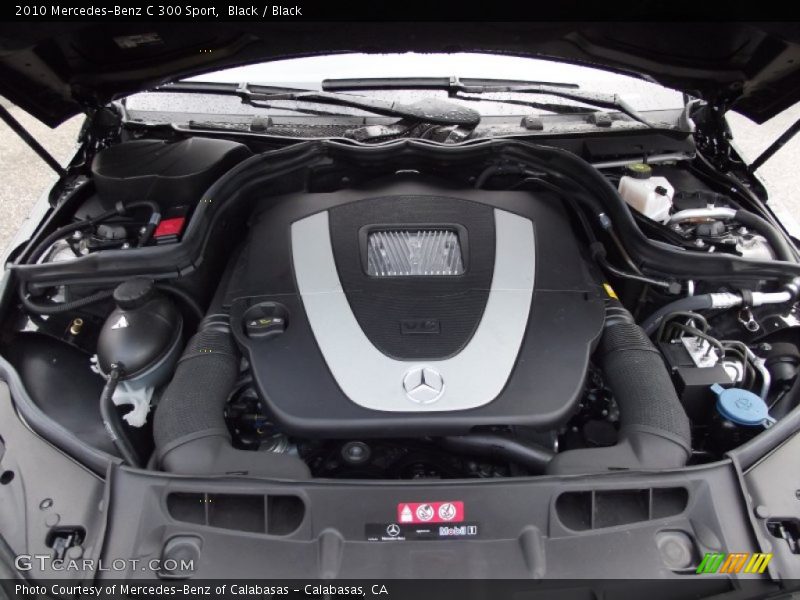 Black / Black 2010 Mercedes-Benz C 300 Sport