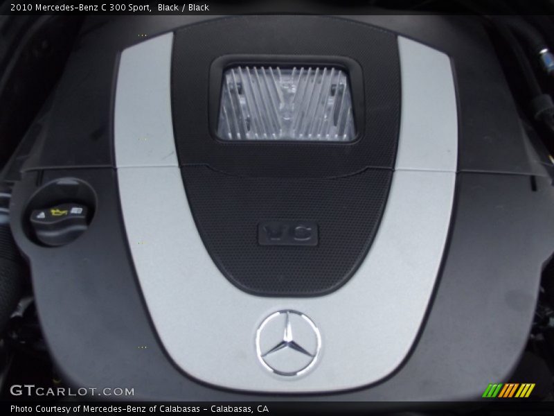 Black / Black 2010 Mercedes-Benz C 300 Sport