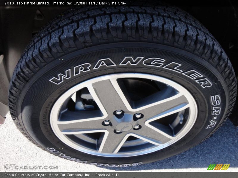 Inferno Red Crystal Pearl / Dark Slate Gray 2010 Jeep Patriot Limited