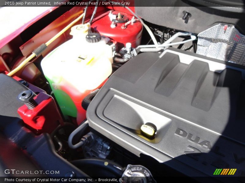 Inferno Red Crystal Pearl / Dark Slate Gray 2010 Jeep Patriot Limited