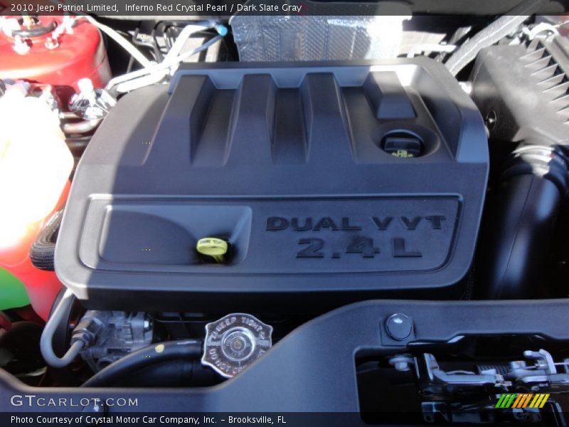 Inferno Red Crystal Pearl / Dark Slate Gray 2010 Jeep Patriot Limited