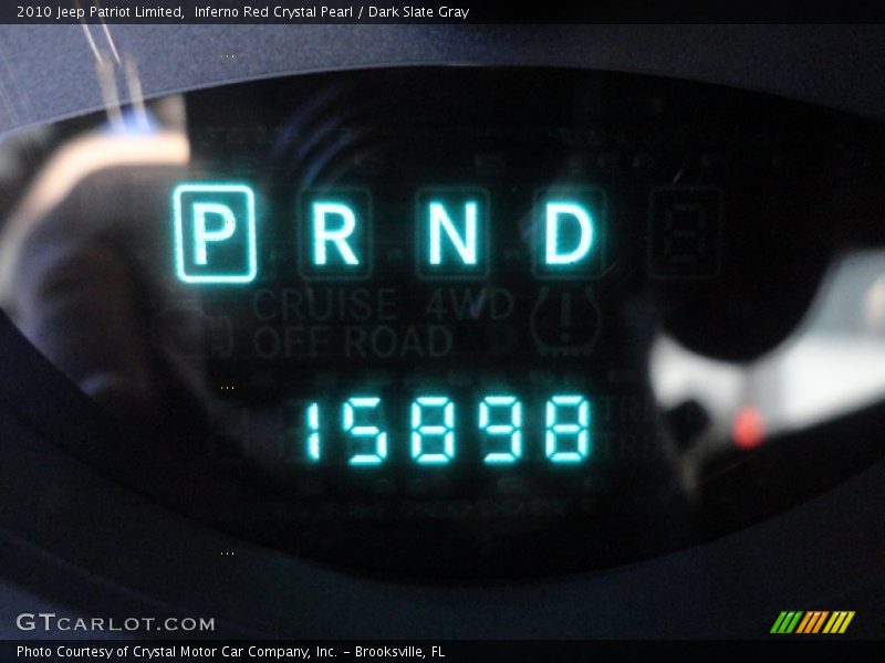 Inferno Red Crystal Pearl / Dark Slate Gray 2010 Jeep Patriot Limited