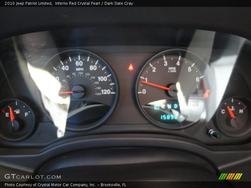 Inferno Red Crystal Pearl / Dark Slate Gray 2010 Jeep Patriot Limited