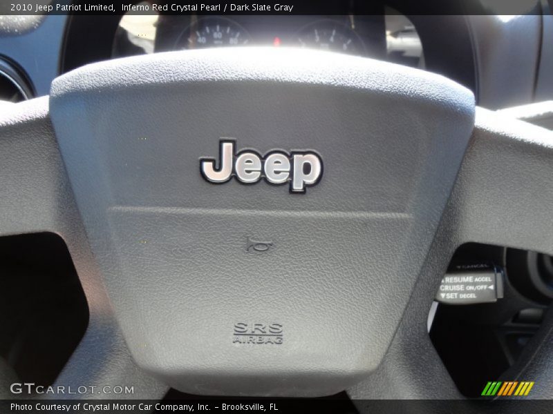 Inferno Red Crystal Pearl / Dark Slate Gray 2010 Jeep Patriot Limited