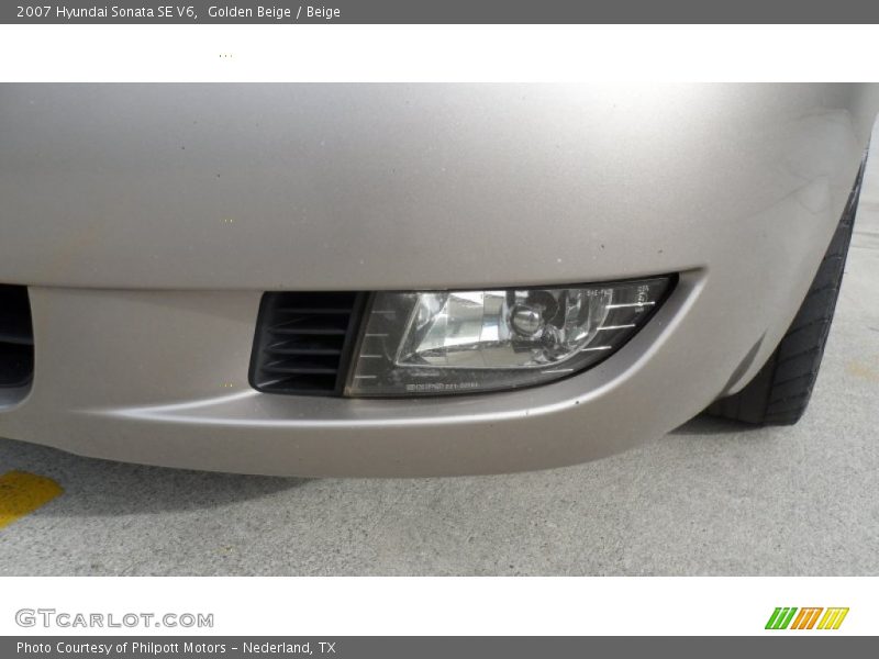 Golden Beige / Beige 2007 Hyundai Sonata SE V6