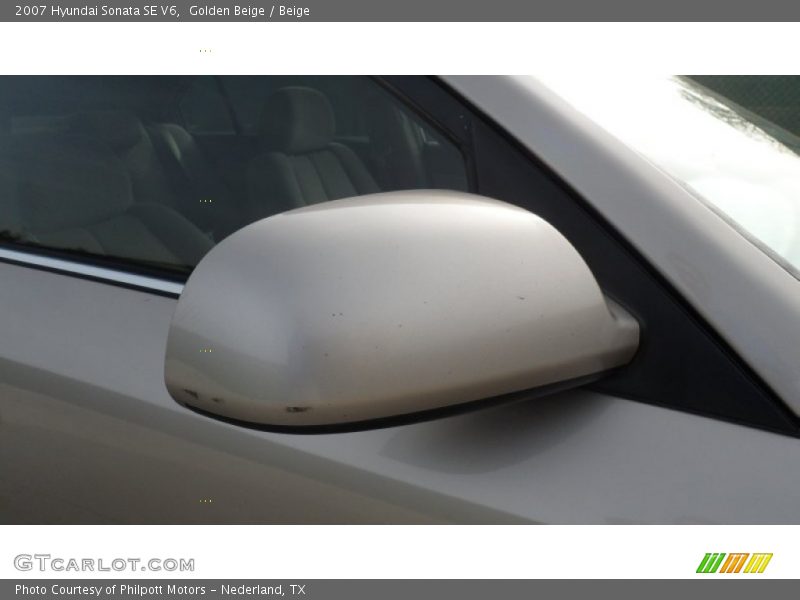 Golden Beige / Beige 2007 Hyundai Sonata SE V6