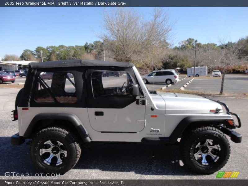 Bright Silver Metallic / Dark Slate Gray 2005 Jeep Wrangler SE 4x4