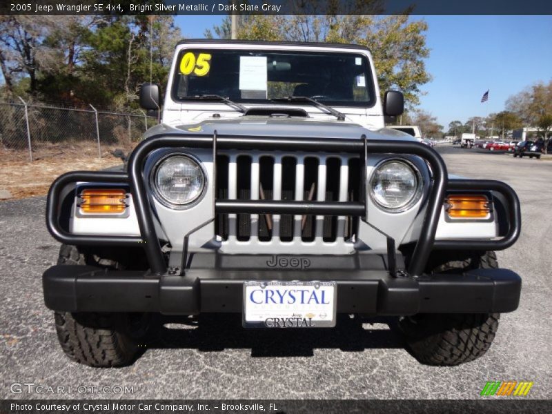 Bright Silver Metallic / Dark Slate Gray 2005 Jeep Wrangler SE 4x4
