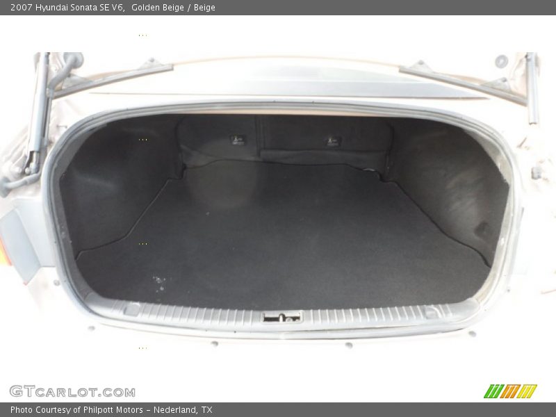 Golden Beige / Beige 2007 Hyundai Sonata SE V6