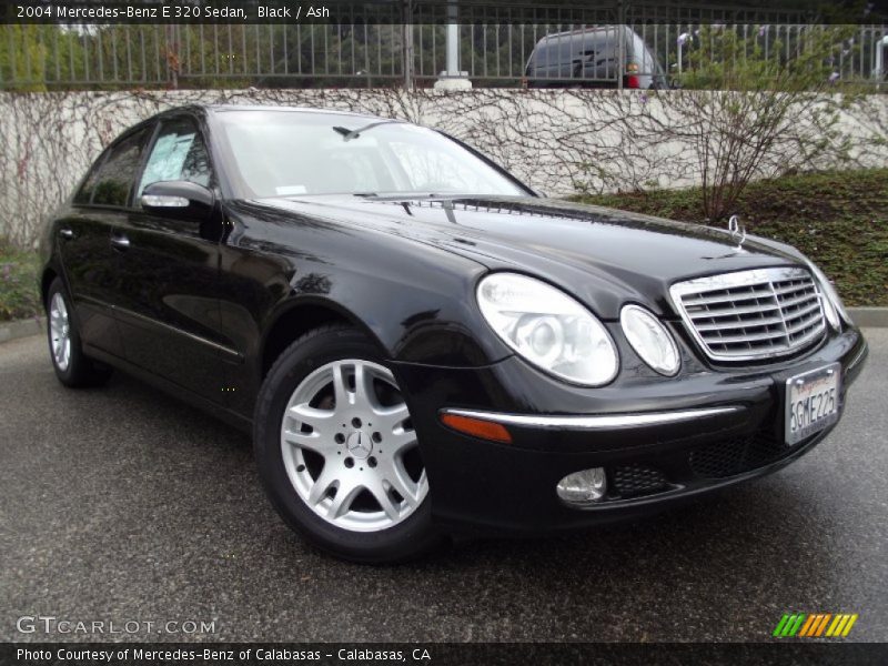 Black / Ash 2004 Mercedes-Benz E 320 Sedan