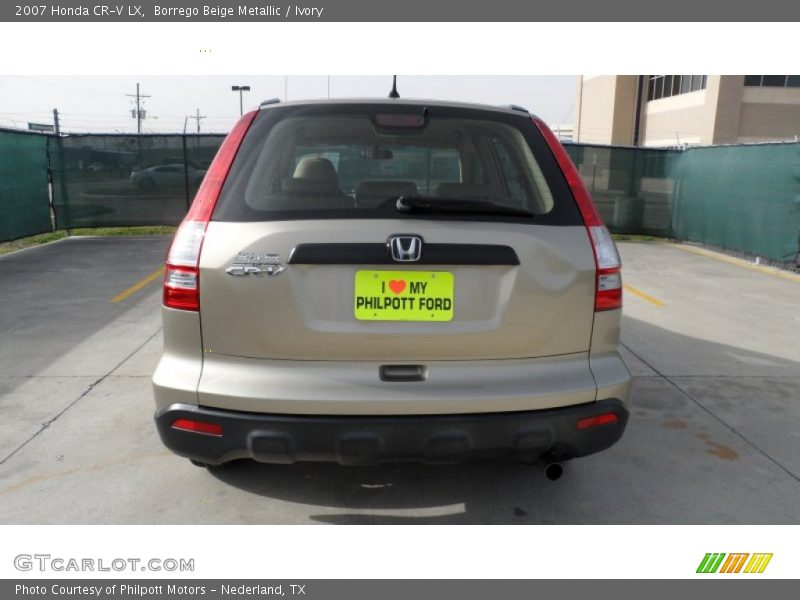 Borrego Beige Metallic / Ivory 2007 Honda CR-V LX