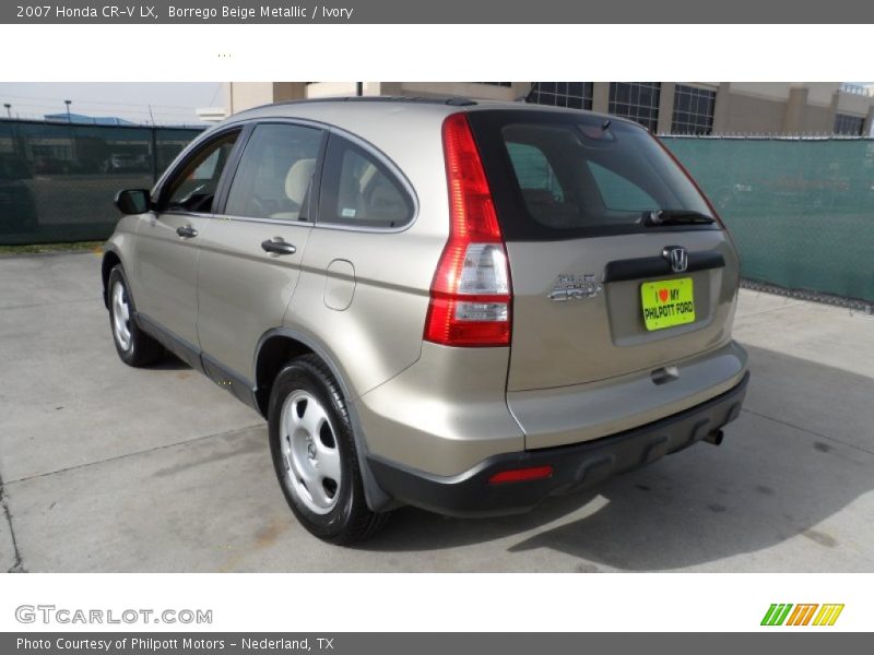 Borrego Beige Metallic / Ivory 2007 Honda CR-V LX
