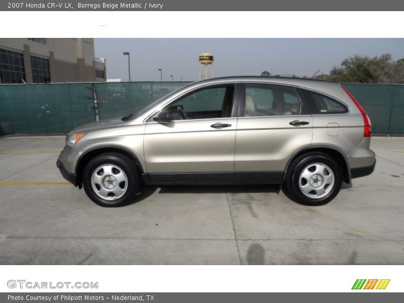 Borrego Beige Metallic / Ivory 2007 Honda CR-V LX