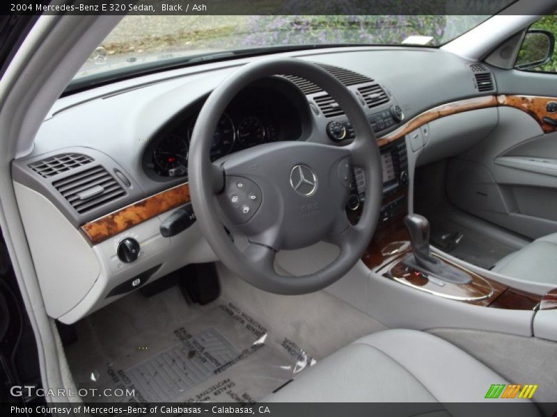  2004 E 320 Sedan Ash Interior